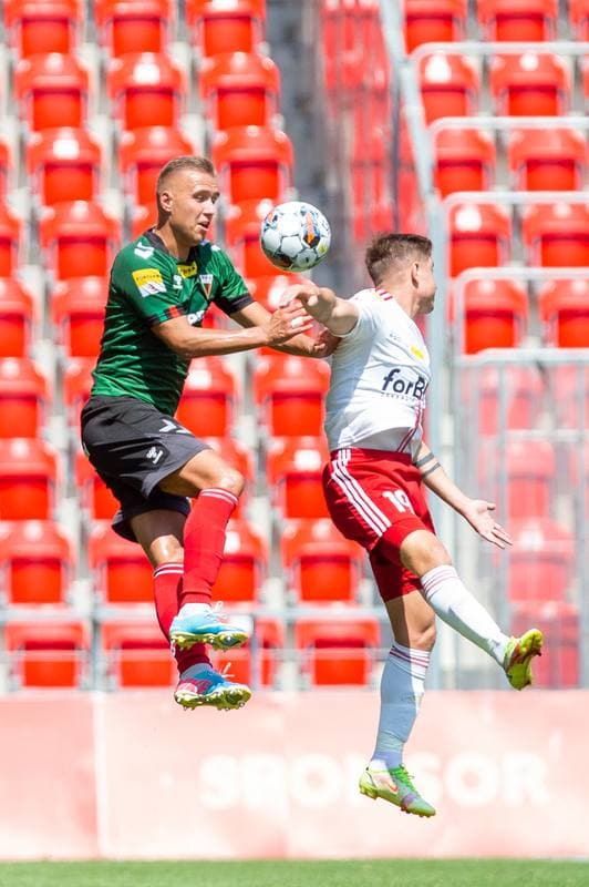 Football. Fortuna I Liga. GKS Tychy - LKS Lodz. 24.07.2022