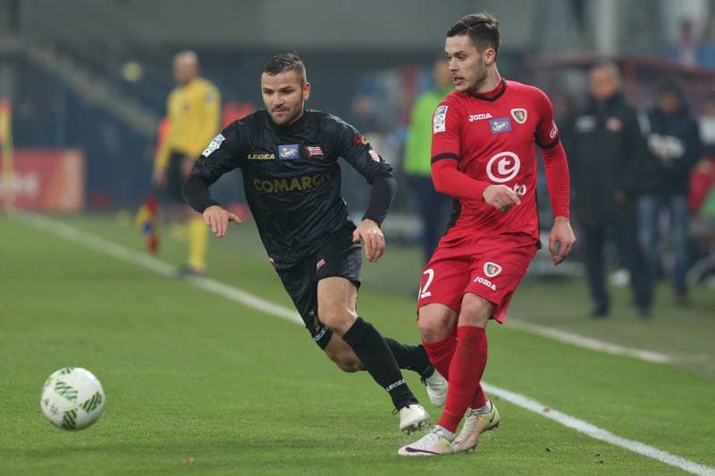 Football. Lotto Ekstraklasa. Piast Gliwice - Cracovia Krakow. 18.11.2016