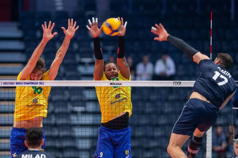 Volleyball. FIVB Men's World Championship. Brazil - Iran. 06.09.2022