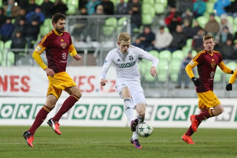 Football. MOL Cup. MFK Karvina - Dukla Prague. 30.11.2016