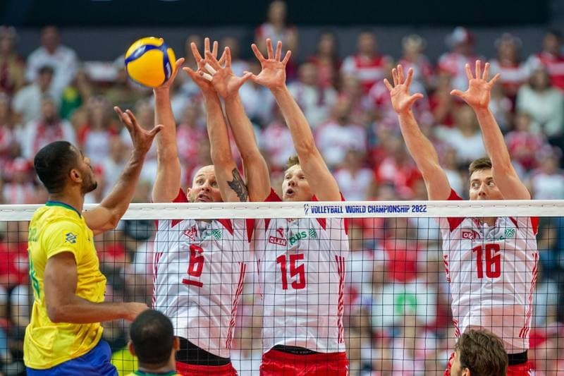 Volleyball. FIVB Men's World Championship. Poland - Brazil. 10.09.2022