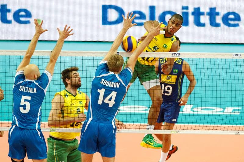 Volleyball. FIVB Men's World Championship. Brazil - Finland. 05.09.2014