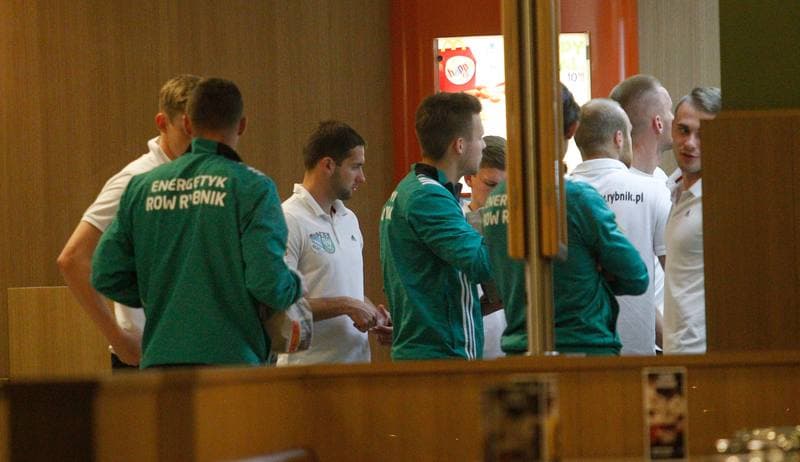Football. ROW Rybnik. Press Conference. 20.05.2015