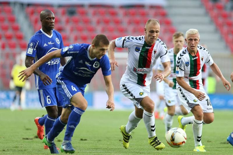 Football. Nice I Liga. GKS Tychy - Stal Mielec. 05.08.2017