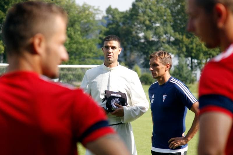Football. Gornik Zabrze. Training. 11.08.2017