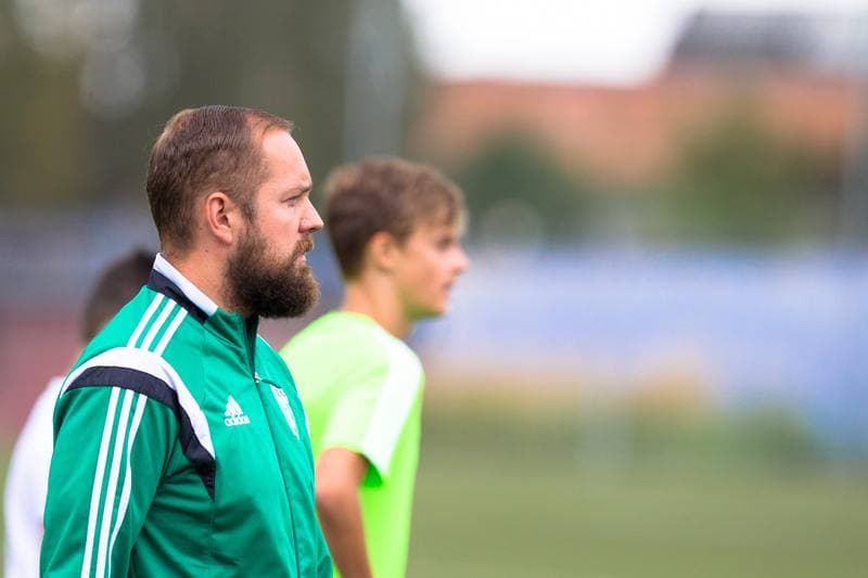 Football. MFK Karvina. Training. 22.08.2017