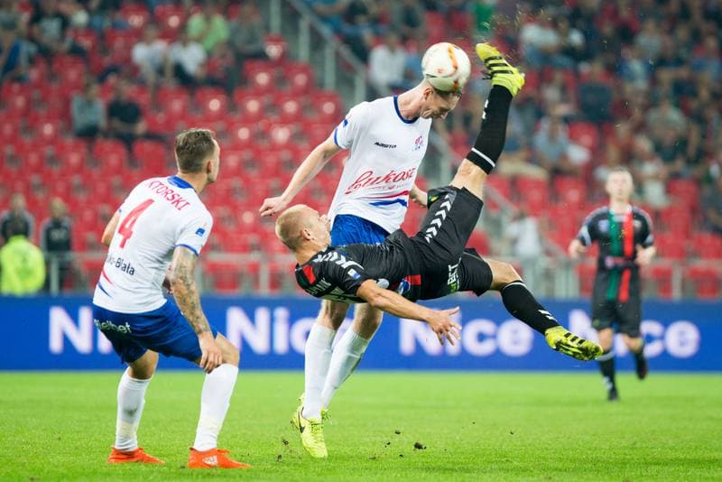 Football. Nice I Liga. GKS Tychy - Podbeskidzie Bielsko-Biala. 25.08.2017