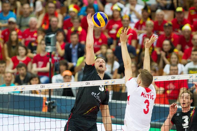 Volleyball. CEV EuroVolley 2017. Belgium - Turkey. 27.08.2017