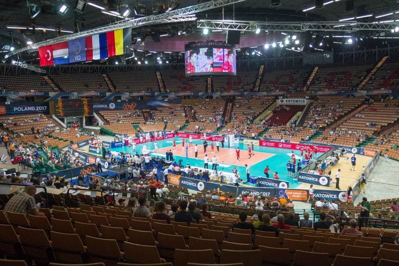 Volleyball. CEV EuroVolley 2017. Turkey - France. 28.08.2017