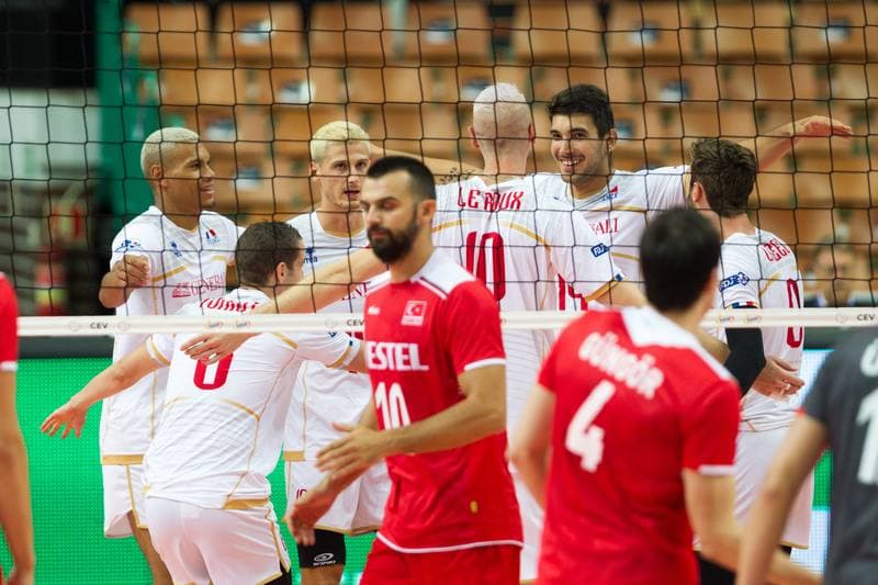 Volleyball. CEV EuroVolley 2017. Turkey - France. 28.08.2017