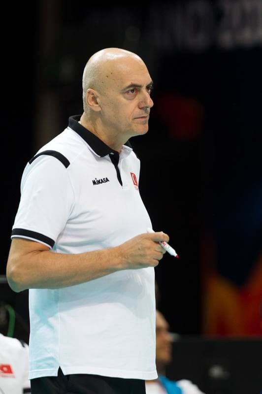 Volleyball. CEV EuroVolley 2017. Turkey - France. 28.08.2017
