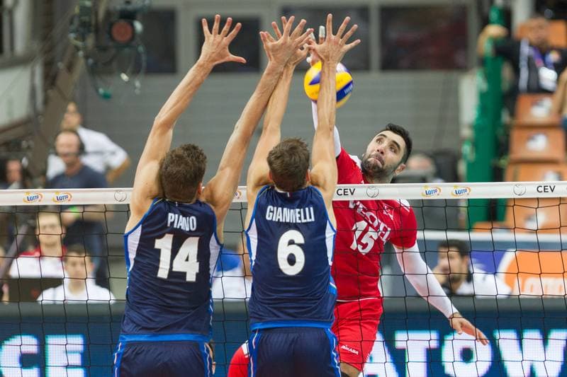 Volleyball. CEV EuroVolley 2017. Italy - Turkey. 30.08.2017