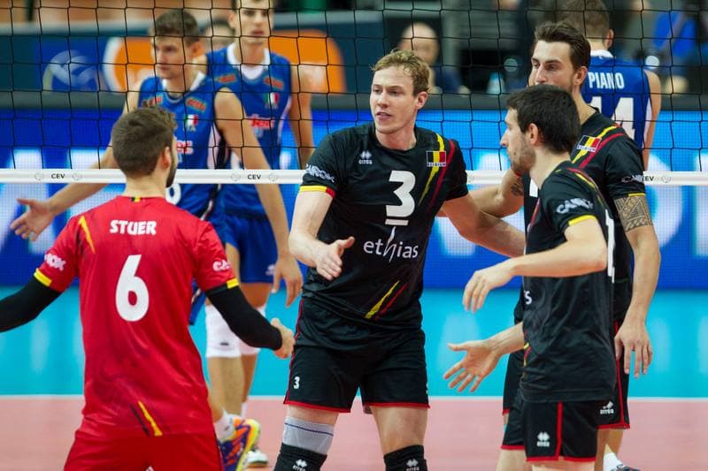 Volleyball. CEV EuroVolley. Belgium - Italy. 31.08.2017