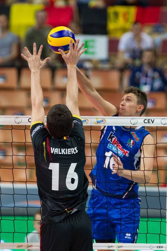 Volleyball. CEV EuroVolley. Belgium - Italy. 31.08.2017
