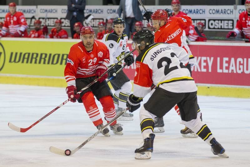 Ice Hockey. Champions Hockey League. Comarch Cracovia Krakow - Brynas IF. 03.09.2017