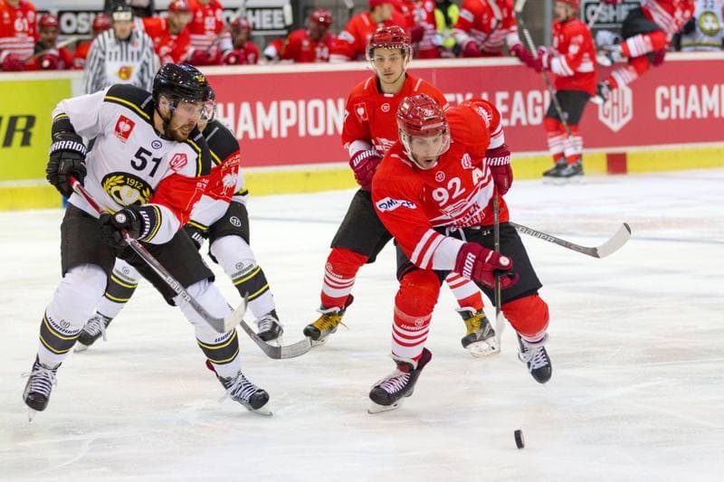 Ice Hockey. Champions Hockey League. Comarch Cracovia Krakow - Brynas IF. 03.09.2017
