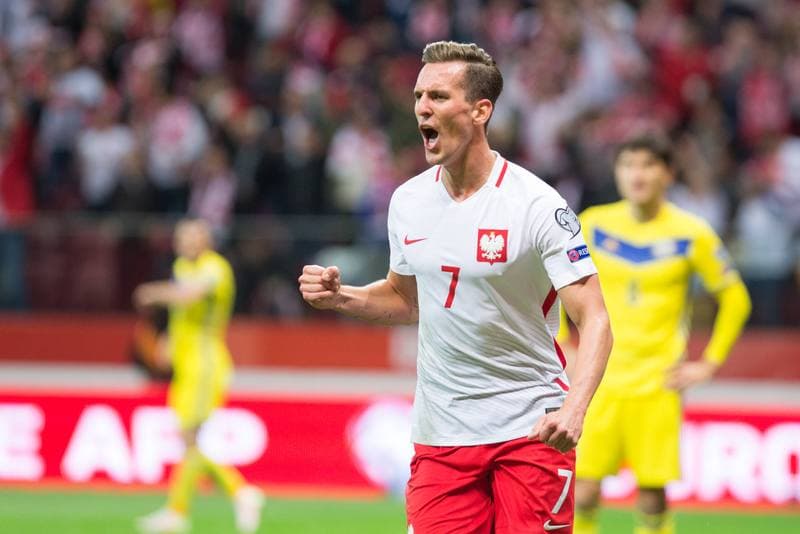 Football. FIFA World Cup Qualifiers. Poland - Kazakhstan. 04.09.2017