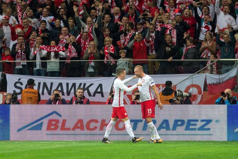Football. FIFA World Cup Qualifiers. Poland - Kazakhstan. 04.09.2017