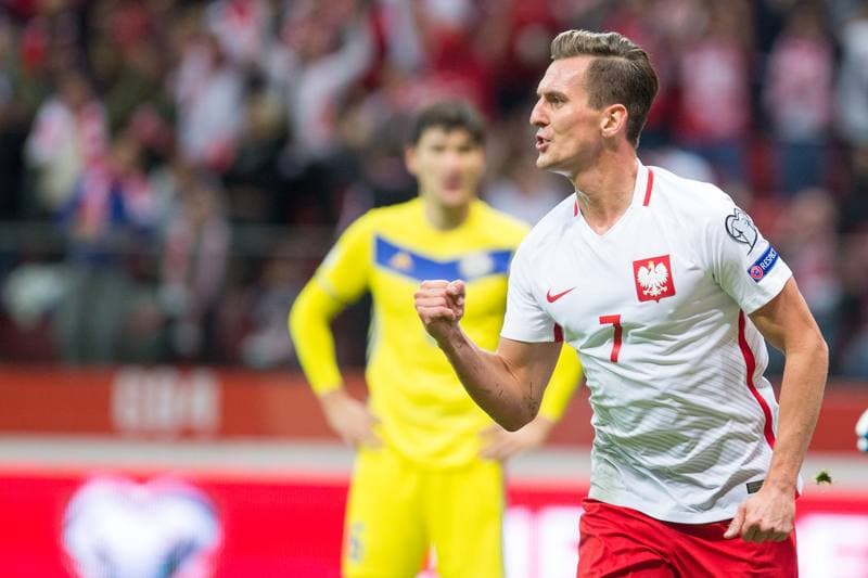 Football. FIFA World Cup Qualifiers. Poland - Kazakhstan. 04.09.2017