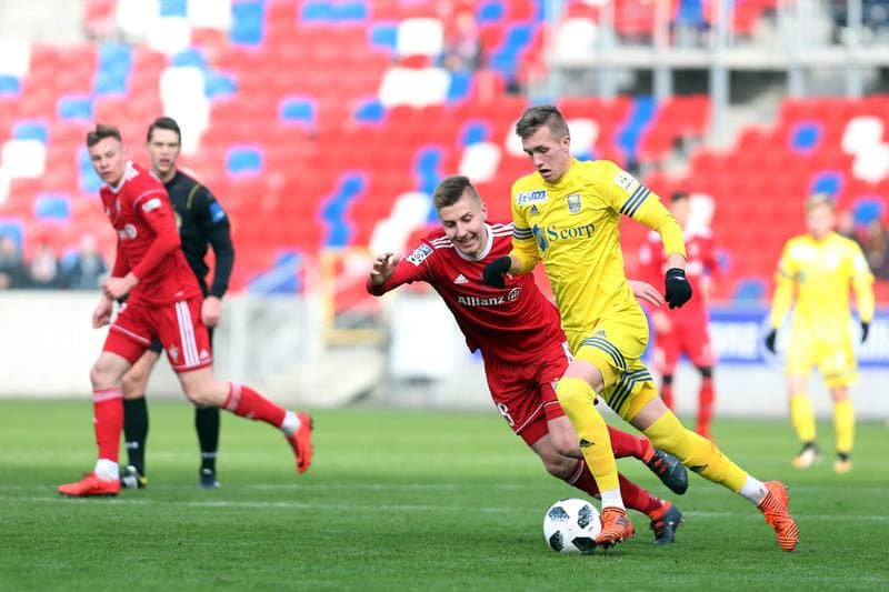Football. Sparing. Gornik Zabrze - Zemplin Michalovce. 03.02.2018