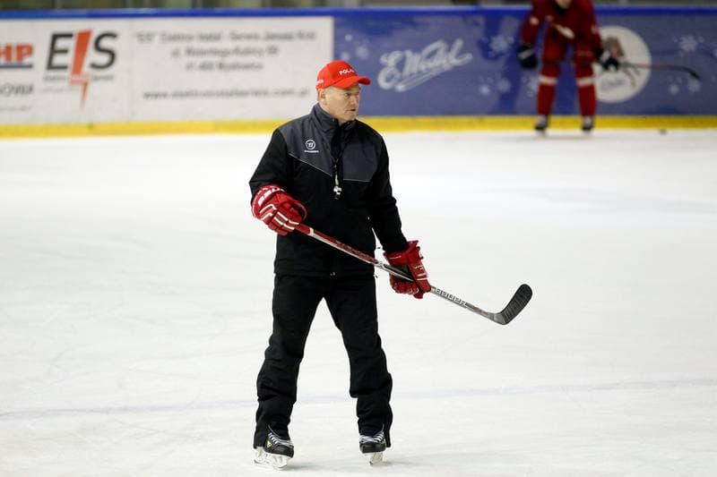 Ice Hockey. Poland national team. Training. 13.02.2018