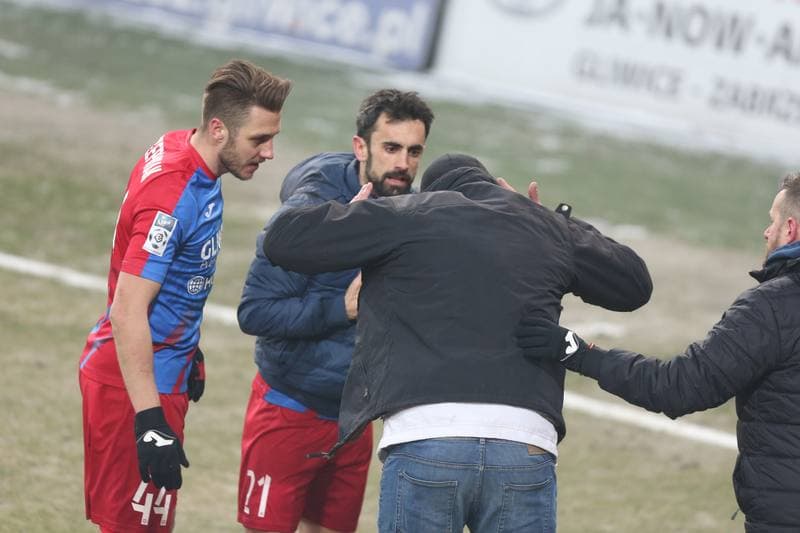 Football. Lotto Ekstraklasa. Piast Gliwice - Gornik Zabrze. 03.03.2018