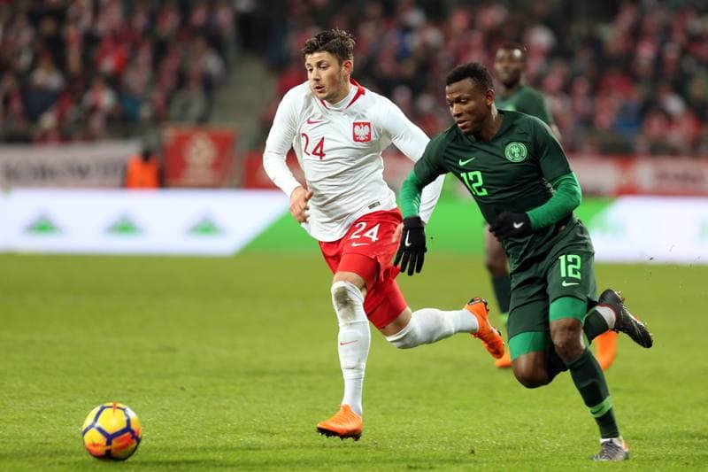 Football. International Friendly. Poland - Nigeria. 23.03.2018