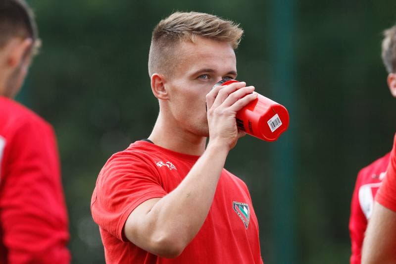 Football. Zaglebie Sosnowiec. Training. 06.09.2018