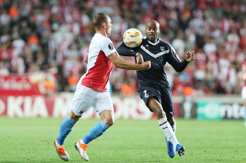 Football. UEFA Europa League. Slavia Prague - Girondins Bordeaux. 20.09.2018
