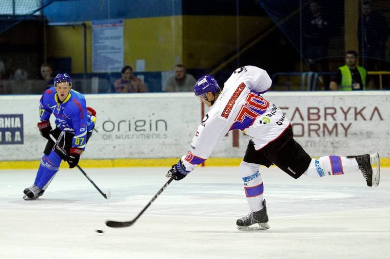Ice Hockey. Polska Hokej Liga. Weglokoks Kraj Polonia Bytom - PGE Orlik Opole. 21.09.2018