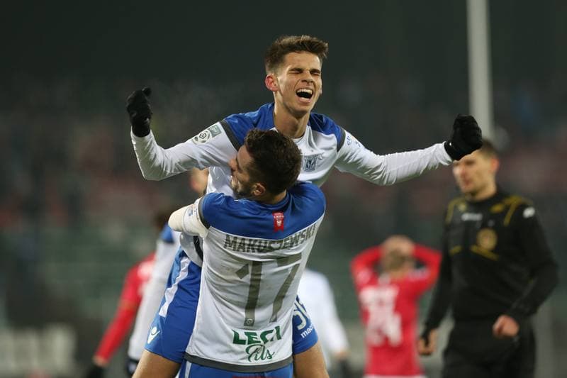 Football. Lotto Ekstraklasa. Zaglebie Sosnowiec - Lech Poznan. 16.12.2018