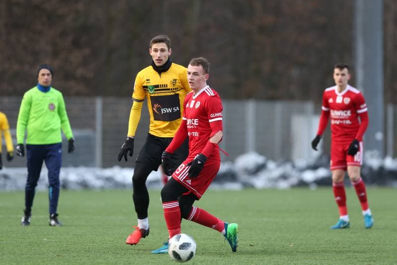 Football. Sparing. Piast Gliwice - GKS 1962 Jastrzebie. 18.01.2019