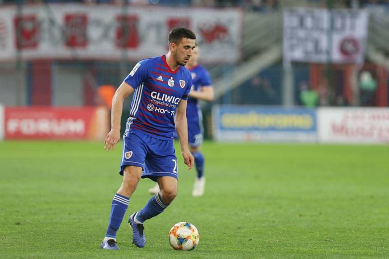 Football. Lotto Ekstraklasa. Piast Gliwice - Cracovia Krakow. 26.04.2019
