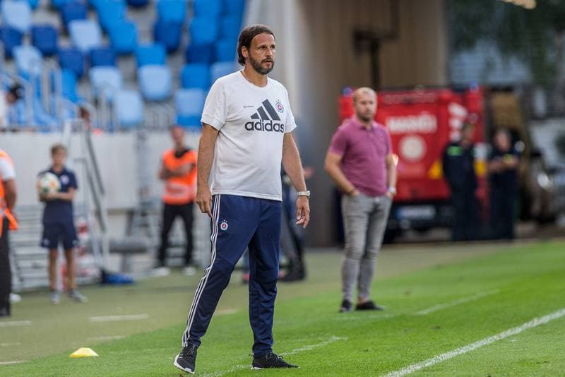 Football. Europa League. Slovan Bratislava - KF Feronikeli. 24.07.2019
