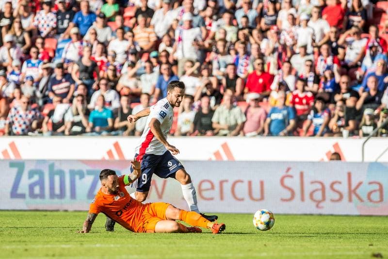 Football. PKO BP Ekstraklasa. Gornik Zabrze - Zaglebie Lubin. 26.07.2019