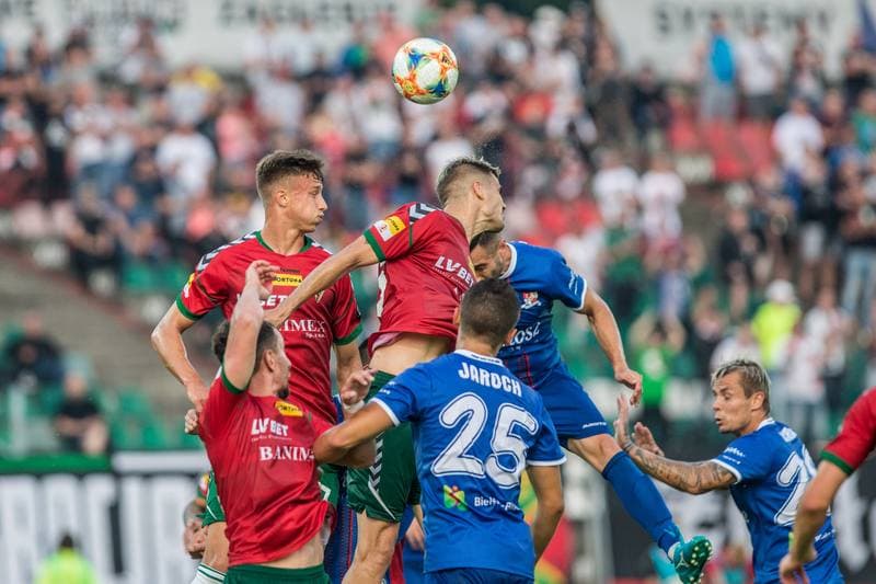 Football. Fortuna I Liga. Zaglebie Sosnowiec - Podbeskidzie Bielsko-Biala. 27.07.2019
