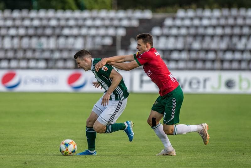 Football. Fortuna I Liga. Zaglebie Sosnowiec - Olimpia Grudziadz. 03.08.2019