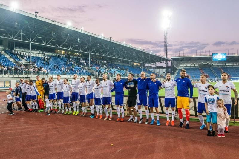 Football. Fortuna:Liga. Banik Ostrava - 1 FC Slovacko. 23.08.2019