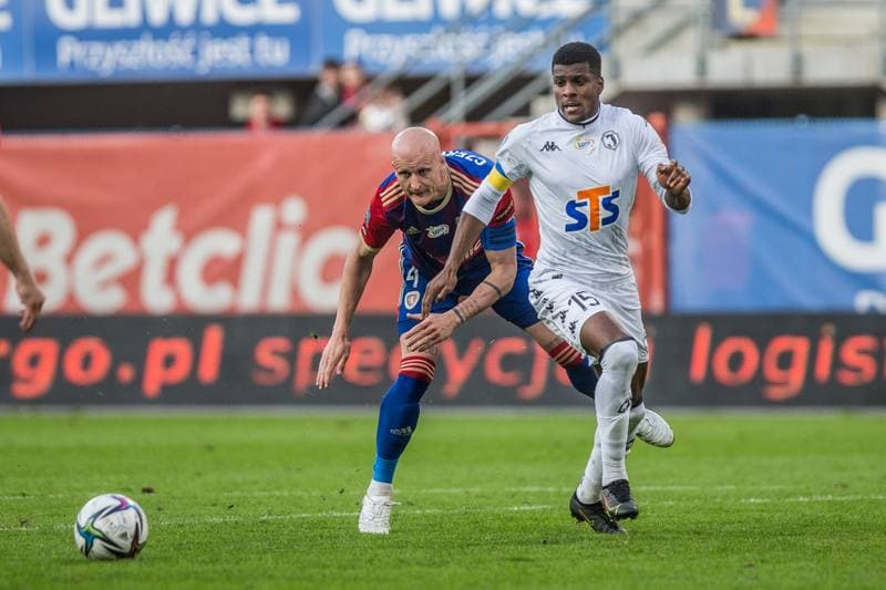 Football. PKO BP Ekstraklasa. Piast Gliwice - Jagiellonia Bialystok. 23.04.2022