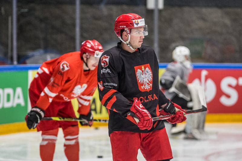 Ice Hockey. Poland national team. Training. 24.04.2022