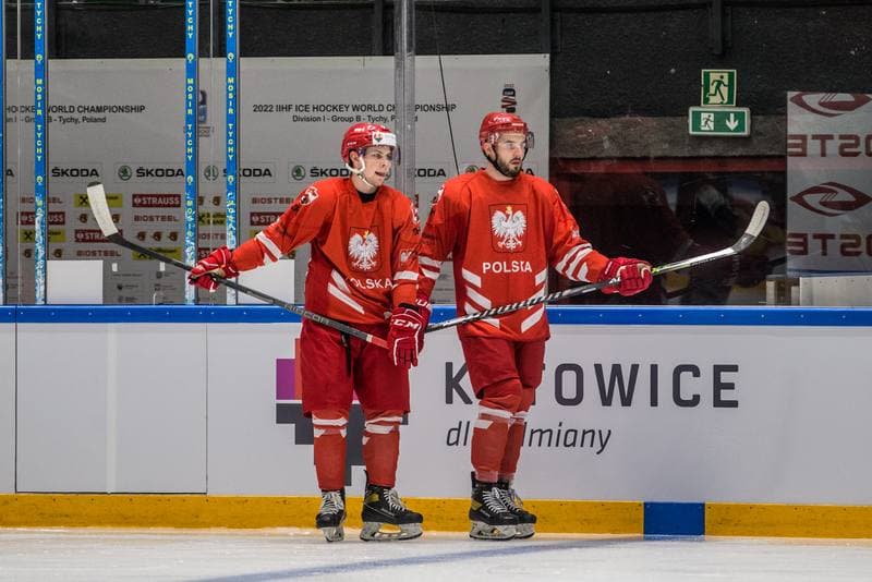 Ice Hockey. Poland national team. Training. 24.04.2022