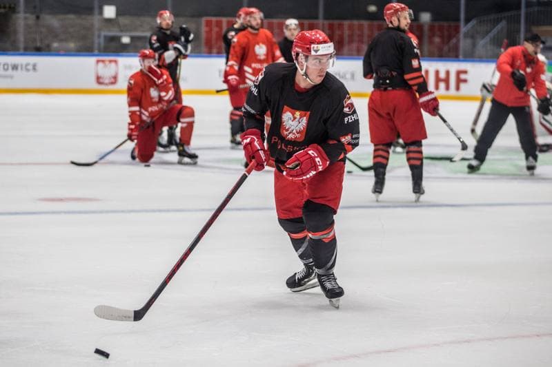 Ice Hockey. Poland national team. Training. 24.04.2022