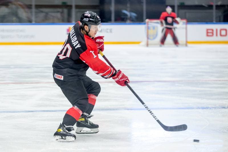 Ice Hockey. World Championship Division 1 Group B. Serbia - Japan. 26.04.2022