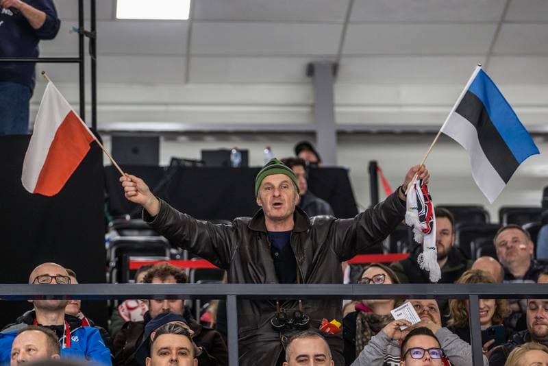 Ice Hockey. World Championship Division 1 Group B. Poland - Estonia. 26.04.2022