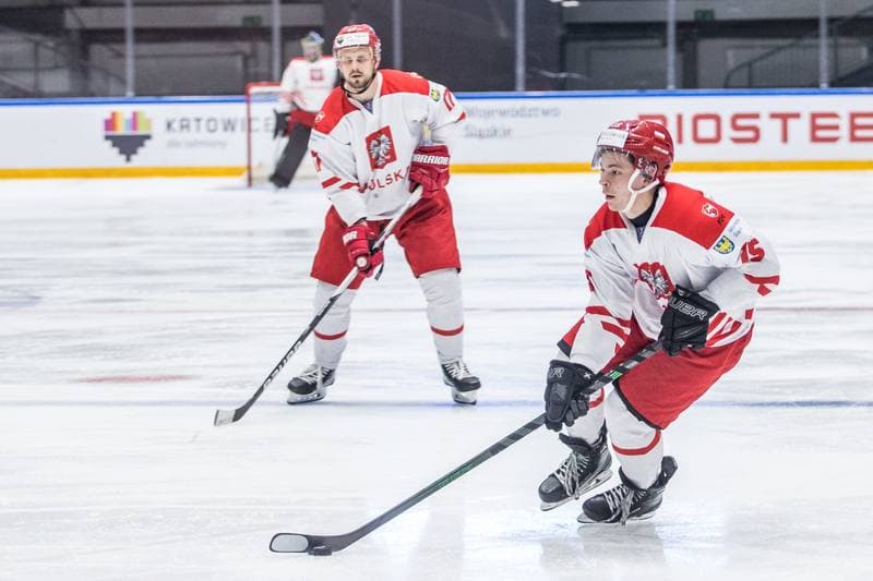 Ice Hockey. World Championship Division 1 Group B. Poland - Estonia. 26.04.2022
