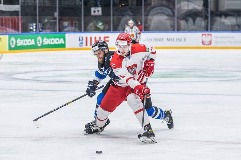 Ice Hockey. World Championship Division 1 Group B. Poland - Estonia. 26.04.2022