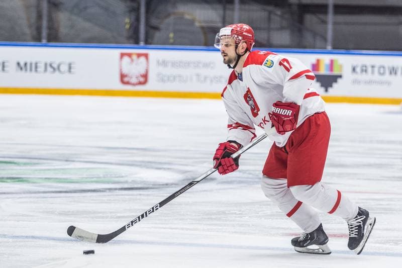 Ice Hockey. World Championship Division 1 Group B. Poland - Estonia. 26.04.2022
