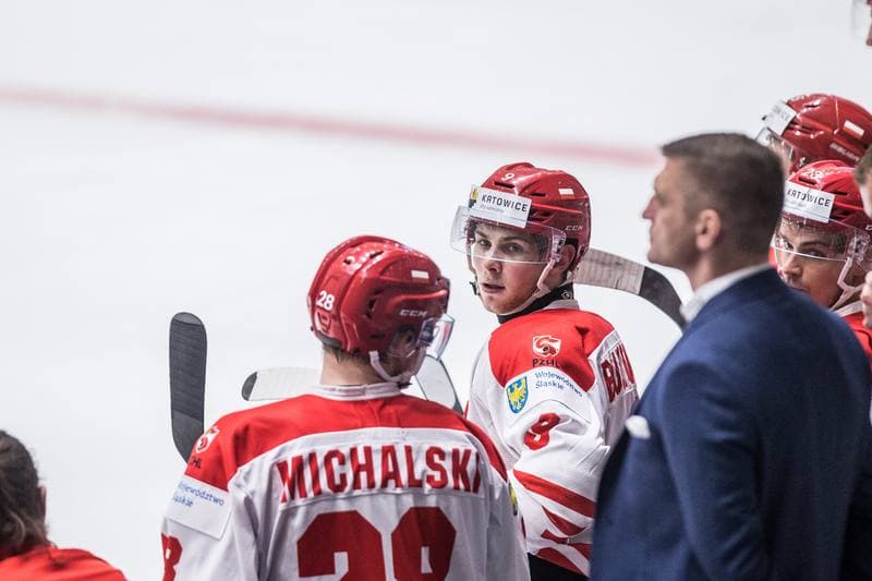 Ice Hockey. World Championship Division 1 Group B. Poland - Estonia. 26.04.2022