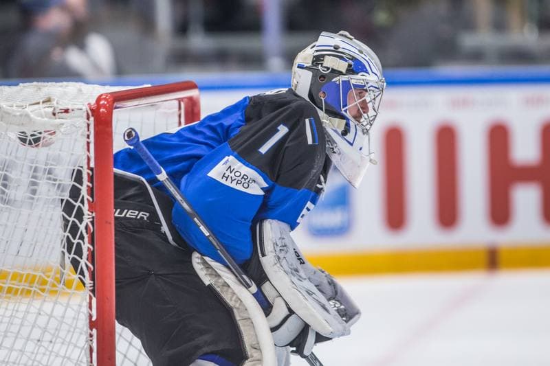 Ice Hockey. World Championship Division 1 Group B. Poland - Estonia. 26.04.2022