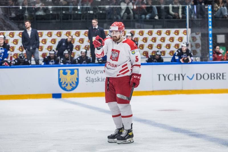 Ice Hockey. World Championship Division 1 Group B. Poland - Estonia. 26.04.2022